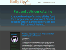 Tablet Screenshot of belly-up.com